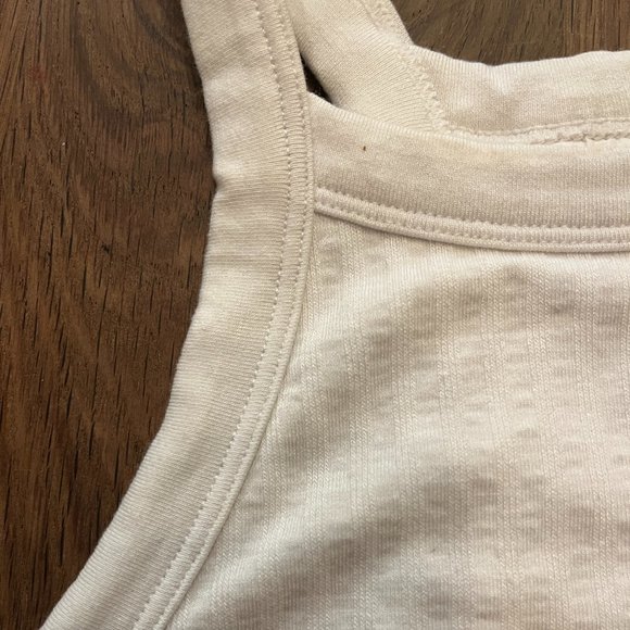 Fabletics White Work Out Tank Top - Picture 4 of 4
